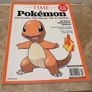 Time Magazine Special Edition: Pokémon 25 Years in America - Charmander Cover